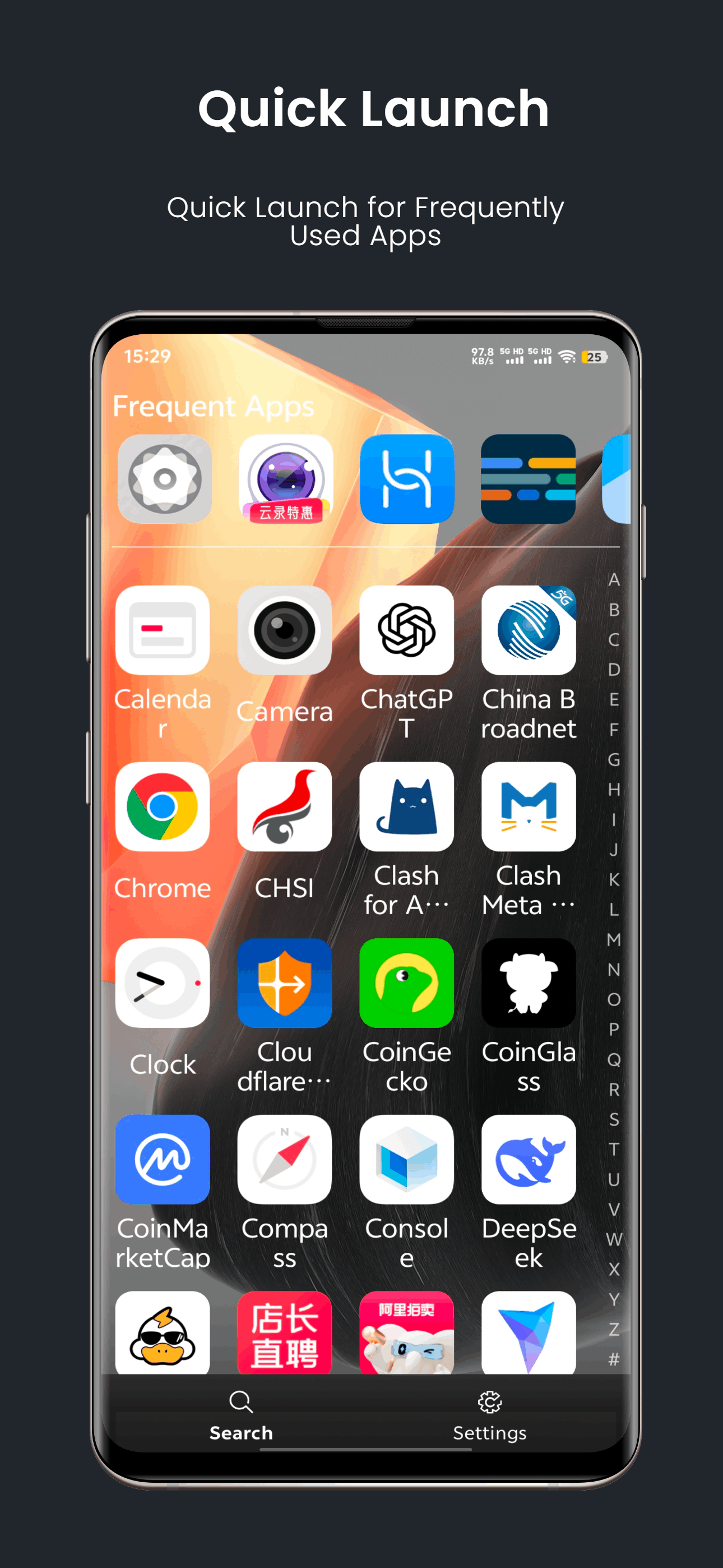 App screenshot